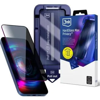 3mk Hartglas „Hardglass Max Privacy“ für das Apple iPhone 17 Pro 3mk Hartglas „Hardglass Max Privacy“ für das Apple iPhone 17 Pro