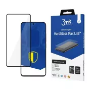 3mk gehärtetes Glas HardGlass Max Lite Schwarz für POCO X3 Pro