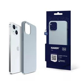 3mk Schutzhülle HARDY Silikon MagCase für Apple iPhone 15, blau