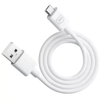 3mk Datenkabel - Hyper Cable A zu Micro 1.2m 5V 2, 4A, weiß