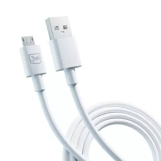 3mk Datenkabel - Hyper Cable A zu Micro 1.2m 5V 2, 4A, weiß