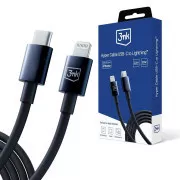 3mk Datenkabel - Hyper Cable C zu Lightning 20W 1.2m, schwarz