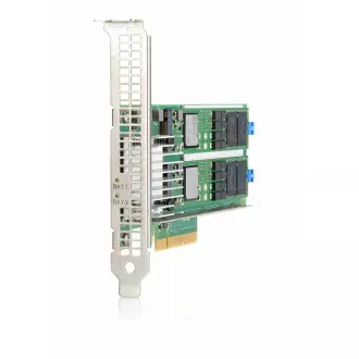 HPE NS204i-p x2 Lanes NVMe PCIe3 x8 OS Boot Device (2x480 GB NVMe M.2 SSD innen) HPE NS204i-p x2 Lanes NVMe PCIe3 x8 OS Boot Device (2x480 GB NVMe M.2 SSD innen)