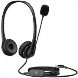 HP Kabelgebundenes USB-A-Stereo-Headset EURO HP Kabelgebundenes USB-A-Stereo-Headset EURO