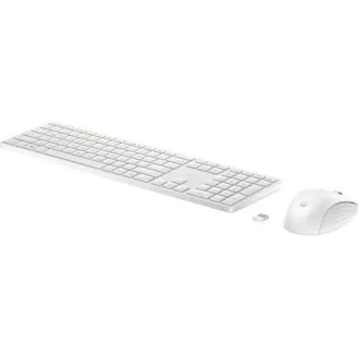 HP 650 Wireless Tastatur & Maus- CZ/SK Tastatur und Maus, weiß