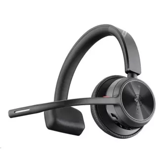 Poly Voyager 4310 Drahtloses Headset MS Teams, BT700 USB-A Adapter, Mono