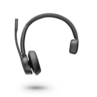 Poly Voyager 4310 Drahtloses Headset MS Teams, BT700 USB-A Adapter, Mono
