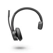 Poly Voyager 4310 MS Teams schnurloses Headset, BT700 USB-A Adapter, Mono, Ladestation