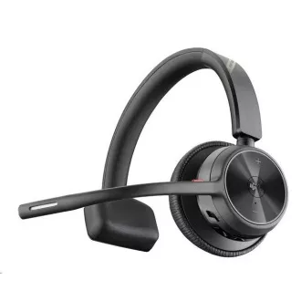 Poly Voyager 4310 MS Teams schnurloses Headset, BT700 USB-C Adapter, Mono, Ladestation