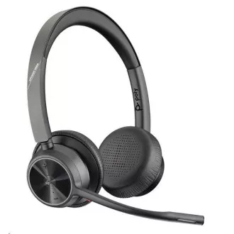 Poly Voyager 4320 MS Teams schnurloses Headset, BT700 USB-A Adapter, Stereo Poly Voyager 4320 MS Teams schnurloses Headset, BT700 USB-A Adapter, Stereo