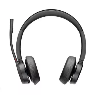 Poly Voyager 4320 schnurloses Headset, BT700 USB-A-Adapter, Stereoanlage, Ladestation Poly Voyager 4320 schnurloses Headset, BT700 USB-A-Adapter, Stereoanlage, Ladestation