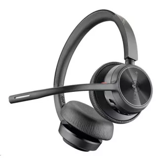 Poly Voyager 4320 MS Teams schnurloses Headset, BT700 USB-C Adapter, Stereo Poly Voyager 4320 MS Teams schnurloses Headset, BT700 USB-C Adapter, Stereo