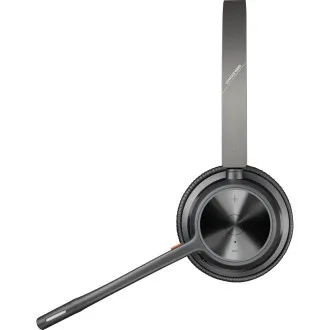 Poly Voyager 4320 kabelloses Headset, BT700 USB-C Adapter, Stereo, Ladestation