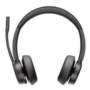 Poly Voyager 4320 MS Teams schnurloses Headset, BT700 USB-C Adapter, Stereo, Ladestation