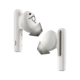 Poly Voyager Free 60 Bluetooth-Headset, BT700 USB-C-Adapter, Ladetasche, weiß Poly Voyager Free 60 Bluetooth-Headset, BT700 USB-C-Adapter, Ladetasche, weiß