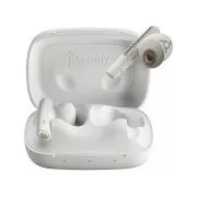 Poly Voyager Free 60 MS Teams Bluetooth-Headset, BT700 USB-C Adapter, Ladeetui, weiß
