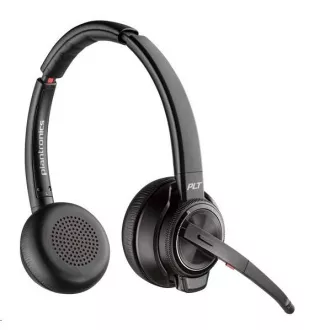Poly Savi 8220 UC-M Headset, DECT, ANC, USB-A, Stereo Poly Savi 8220 UC-M Headset, DECT, ANC, USB-A, Stereo