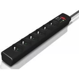 Eaton Protection Strip 6Tel @ FR, Überspannungsschutz, 6 Steckdosen, 1m Eaton Protection Strip 6Tel @ FR, Überspannungsschutz, 6 Steckdosen, 1m