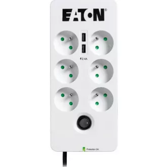 Eaton Protection Box 6 FR, Überspannungsschutz, 6 Steckdosen, 1m Eaton Protection Box 6 FR, Überspannungsschutz, 6 Steckdosen, 1m