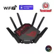 ASUS Gaming Router ROG Rapture GT-BE19000, 3-Wege WiFi7 Router, 2x WAN, 4x LAN, AiMesh