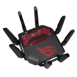 ASUS Gaming Router ROG Rapture GT-BE19000, 3-Wege WiFi7 Router, 2x WAN, 4x LAN, AiMesh