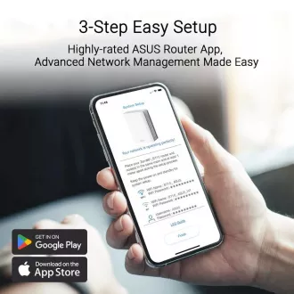 ASUS ZenWifi BT10 2er-Pack, WiFi7 Extendable Router, AiMesh, 2x WAN/LAN, 1x LAN, 1x 3.0