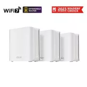 ASUS ZenWifi BD4 3er-Pack, WiFi7 Erweiterbarer Router, AiMesh, 2x WAN/LAN
