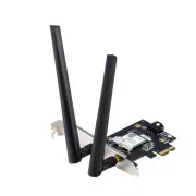 ASUS PCE-BE6500 WiFi 7 PCIe Adapter, Bluetooth 5.4, PCIe 1x Steckplatz, WPA3