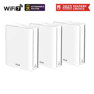 ASUS ZenWifi BQ16 3er-Pack, WiFi7 Extendable Router, AiMesh, 2x WAN/LAN, 3x LAN, 1x USB 3.0 ASUS ZenWifi BQ16 3er-Pack, WiFi7 Extendable Router, AiMesh, 2x WAN/LAN, 3x LAN, 1x USB 3.0