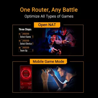 ASUS Gaming Router TUF-BE9400 3-Wege WiFi7 Router, 1x WAN, 3x LAN, AiMesh