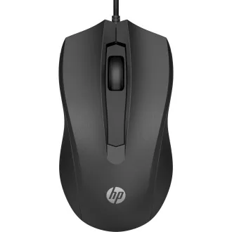 HP Maus - 105 Schwarz Kabelgebundene Maus EURO