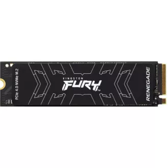 Kingston FURY RENEGADE SSD 500GB M.2 2280 NVMe™ PCIe Gen 4 (R 7300MB/s; W 3900MB/s)