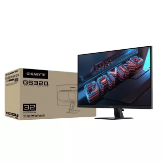 GIGABYTE LCD - 31, 5" Gaming Monitor GS32Q, 2560x1440, 300cd/m2, 1ms, 2xHDMI, 1xDP, SS IPS GIGABYTE LCD - 31, 5" Gaming Monitor GS32Q, 2560x1440, 300cd/m2, 1ms, 2xHDMI, 1xDP, SS IPS