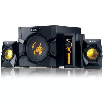 GENIUS Lautsprecher GX GAMING SW-G2.1 3000 Ver.II, 2.1, 80W, schwarz GENIUS Lautsprecher GX GAMING SW-G2.1 3000 Ver.II, 2.1, 80W, schwarz