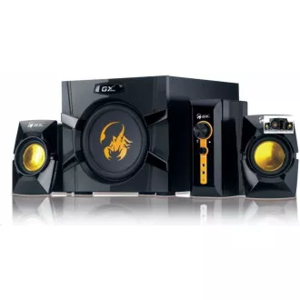 GENIUS Lautsprecher GX GAMING SW-G2.1 3000 Ver.II, 2.1, 80W, schwarz GENIUS Lautsprecher GX GAMING SW-G2.1 3000 Ver.II, 2.1, 80W, schwarz