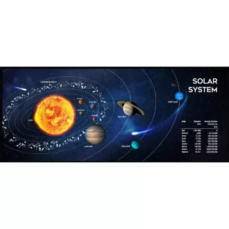 GEMBIRD Stoff-Mauspad Solar System, Gaming, 350 x 900 GEMBIRD Stoff-Mauspad Solar System, Gaming, 350 x 900