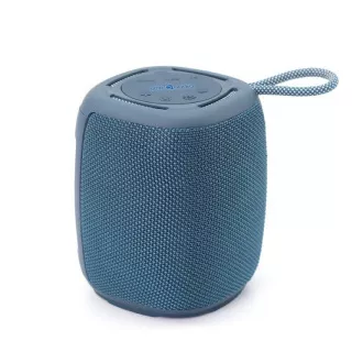 GEMBIRD Lautsprecher SPK-BT-LED-03-B, Bluetooth, 5W, RGB LED Hintergrundbeleuchtung, blau