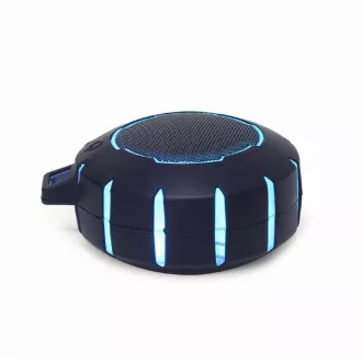 GEMBIRD Lautsprecher SPK-BTOD-01, Outdoor, Bluetooth, 3W, RGB LED Hintergrundbeleuchtung, schwarz GEMBIRD Lautsprecher SPK-BTOD-01, Outdoor, Bluetooth, 3W, RGB LED Hintergrundbeleuchtung, schwarz