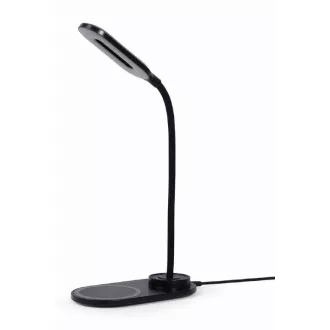 GEMBIRD Drahtloses QI-Ladegerät, 10W, mit LED-Licht, schwarz GEMBIRD Drahtloses QI-Ladegerät, 10W, mit LED-Licht, schwarz