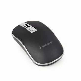 GEMBIRD Maus MUSW-4B-06, schwarz-silber, kabellos, USB-Nano-Empfänger GEMBIRD Maus MUSW-4B-06, schwarz-silber, kabellos, USB-Nano-Empfänger