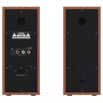 GENIUS Lautsprecher SP-HF800BT, 2.0, 20W, Bluetooth, 3.5mm Klinke, Holz