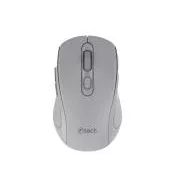 C-TECH Dual Mode Maus WLM-12GR, kabellos, 1600DPI, 6 Tasten, grau, USB-Nano-Empfänger