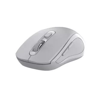C-TECH Dual Mode Maus WLM-12GR, kabellos, 1600DPI, 6 Tasten, grau, USB-Nano-Empfänger