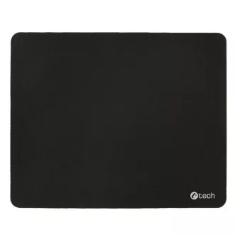 C-TECH Mauspad MP-03BK, Textil, 220x180mm, schwarz