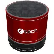 C-TECH Lautsprecher SPK-08R, bluetooth, rot