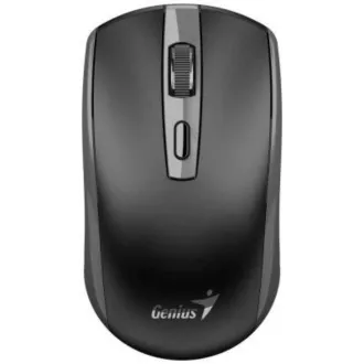 GENIUS Maus ECO-8150/ 1200 dpi/ kabellos/ wiederaufladbar/ Copilot/ schwarz/grau