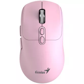 GENIUS Maus NX-8080S BT/ Dual Bluetooth   2, 4GHz/ 1600 dpi/ Copilot/ kabellos/ geräuschlos/ rosa