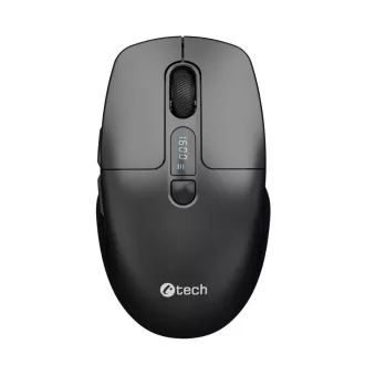 C-TECH Maus WLM-13, Kabellos, Schwarz