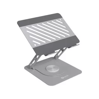 C-TECH Laptop-Ständer Quallis NTS-200, bis zu 16", verstellbar, Metall