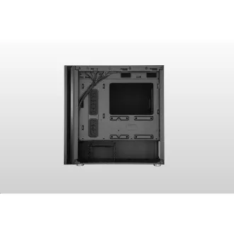 Cooler Master Gehäuse Silencio S400 Steel, mATX, 2x 120mm Lüfter, Schwarz